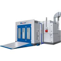 Spray Booth with Water-Borne Paint System BY-6