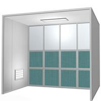 Open Face Spray Booth